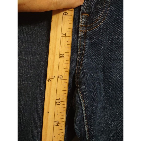 Everlane Women's High Rise Jeans - Dark Blue - Picture 5 of 7